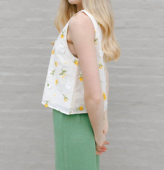 By Together - Lilly Embroidered Floral Blouse