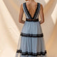 Akalia - Kiki Dotted Long Dress
