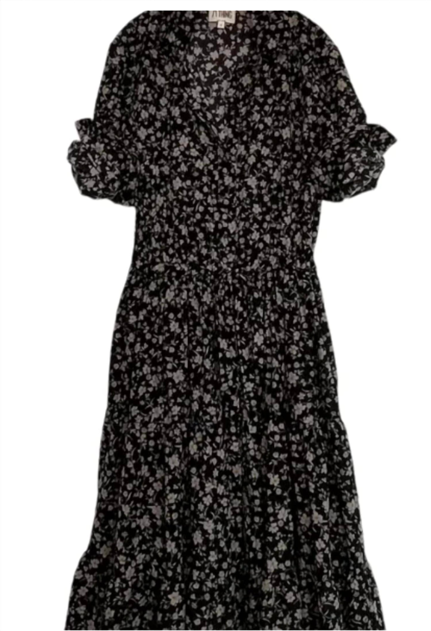 A Shirt Thing - Women's Scarlet Floral Dress