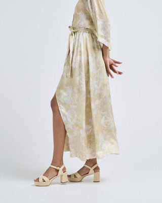 Forte Forte - The Secret Lily Print Viscose Satin Skirt