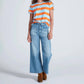 Askk Ny - Cropped Sailor Jeans