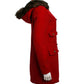 Bb Dakota - Preston With Faux Fur Trim Hood Coat