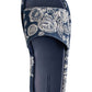 Johnny Was - Women's Bandana Embroidered Platform Slide Sandal