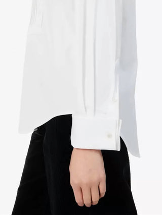 Polo Ralph Lauren - Myana Poplin Tuxedo Shirt with Bow