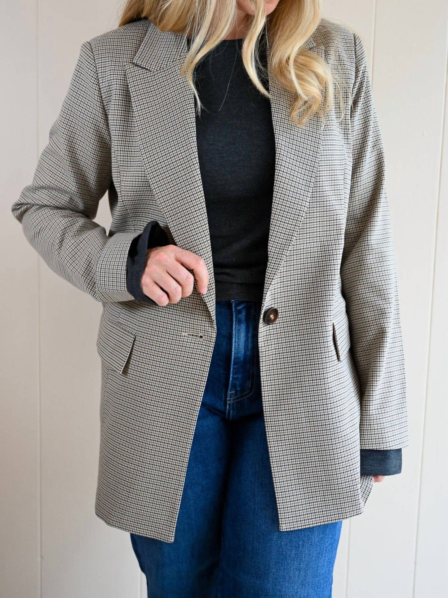 Z Supply - Women's Monarch Lane Houndstooth Blazer