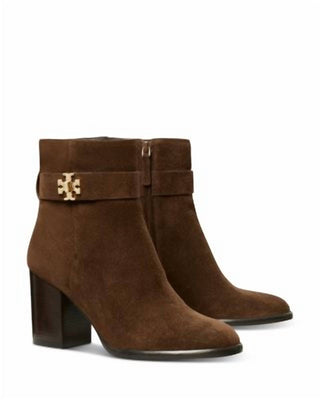 Tory Burch - Women T Lock Heeled Ankle Boot