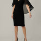 Joseph Ribkoff - Chiffon Cape Dress