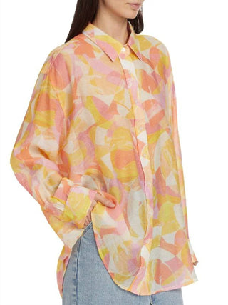 Generation Love - Benson Abstract Button-front Shirt