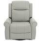 Manual Recliner Chair with 270° Swivel, Massage & Heating