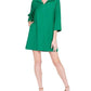 Jade - Placket Bell Sleeve Dress