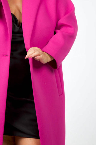 Psophia - LONG ONE BUTTON COAT