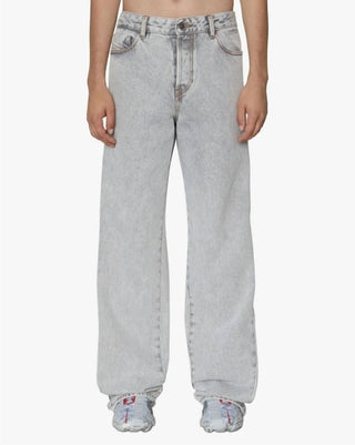 Diesel - Diesel Grey Straight-leg Denim Jeans