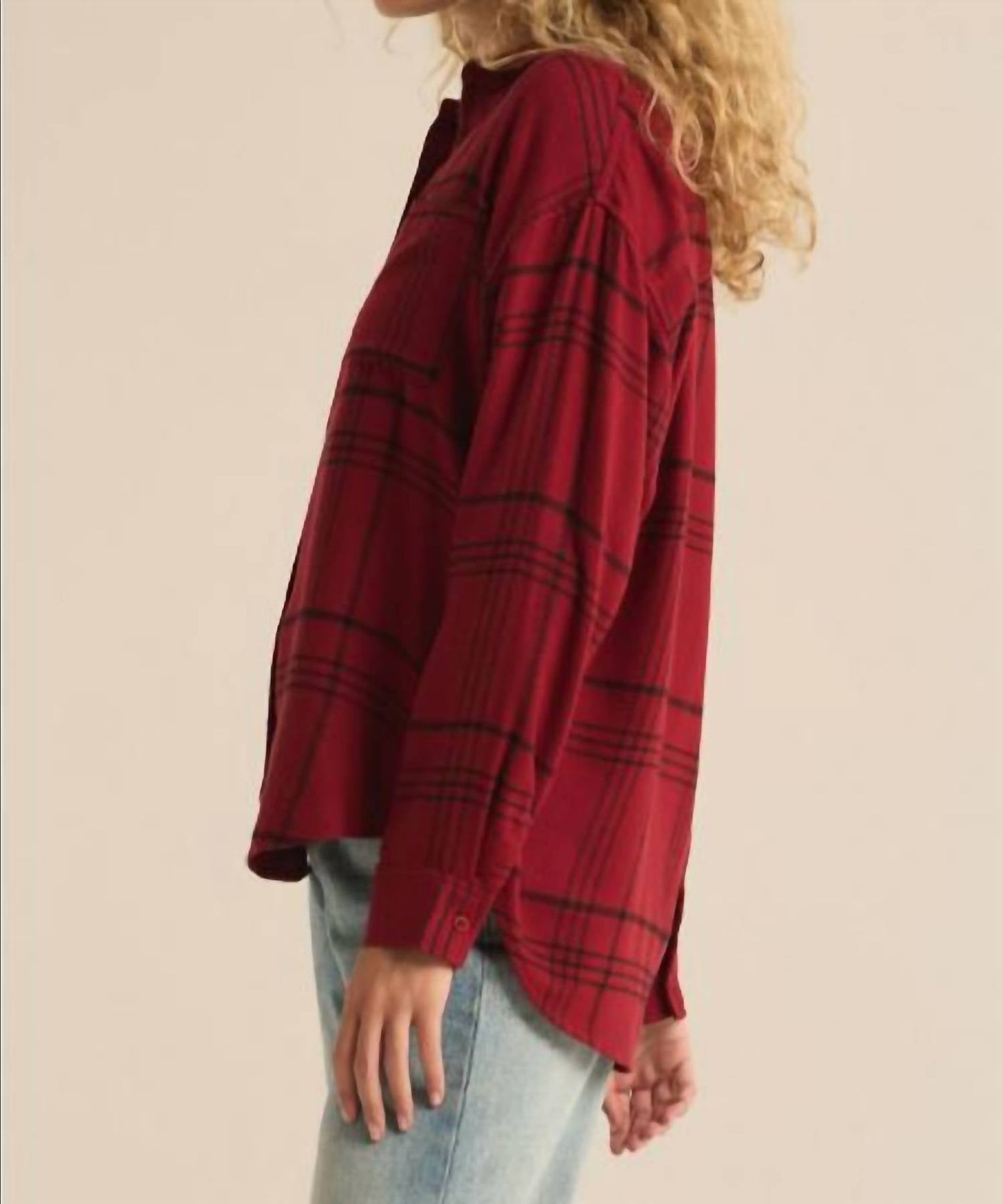 Z Supply - Lincoln Plaid Button-up Top