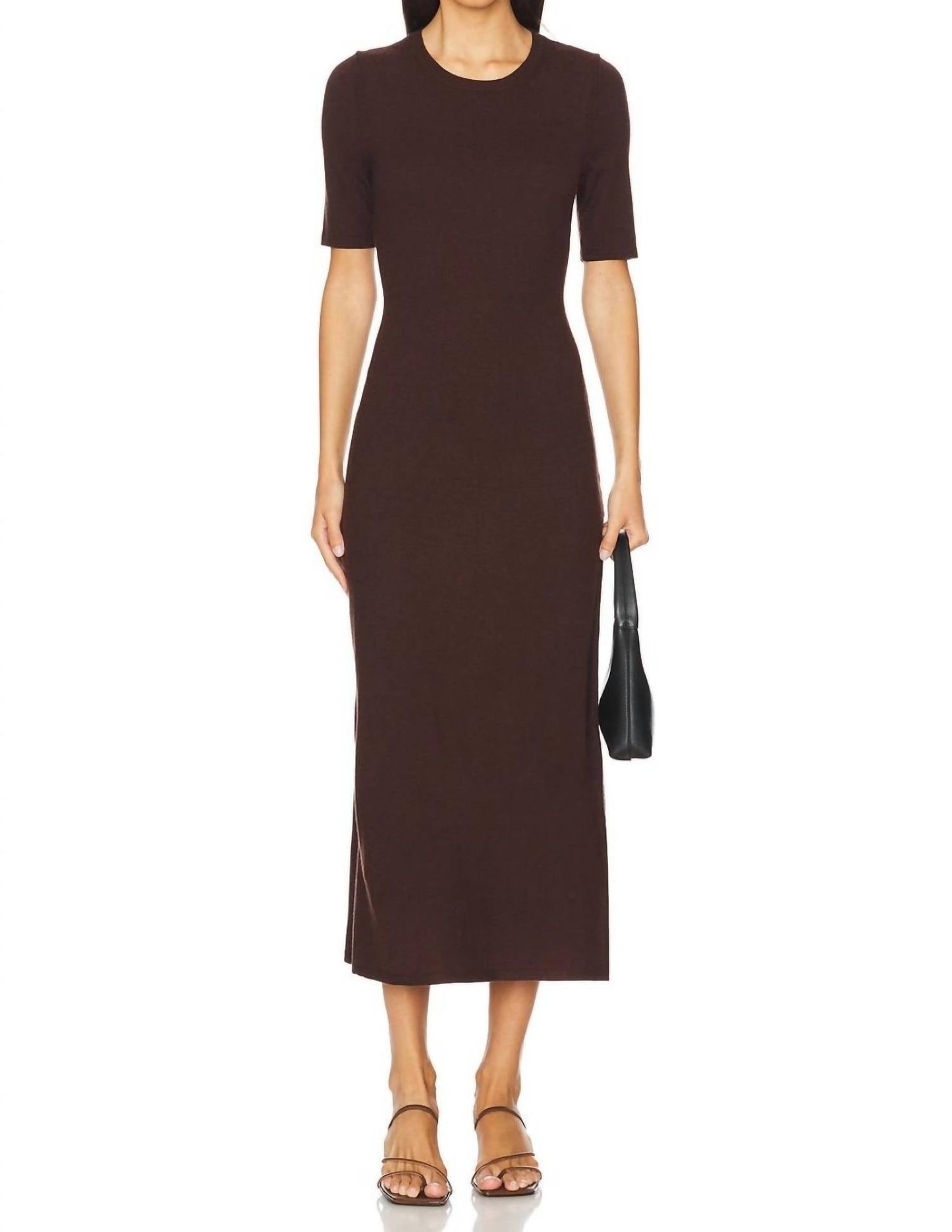 Steve Madden - SHORT SLEEVE MIDI SWEATER DRESS
