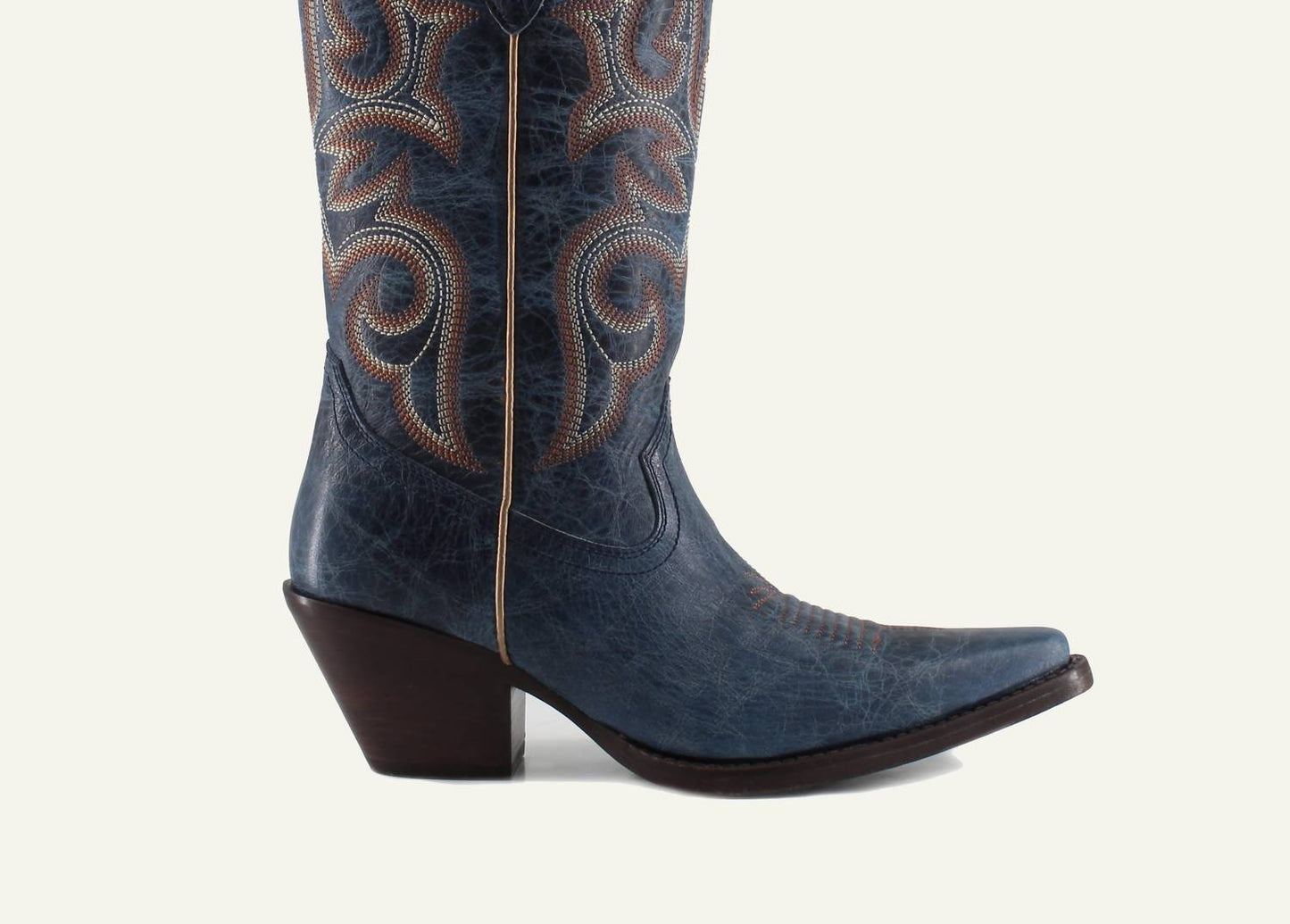 Buck & Brana - Tessa Fine Leather Cowgirl Boots