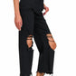 Zenana - Blackout Distressed Jean