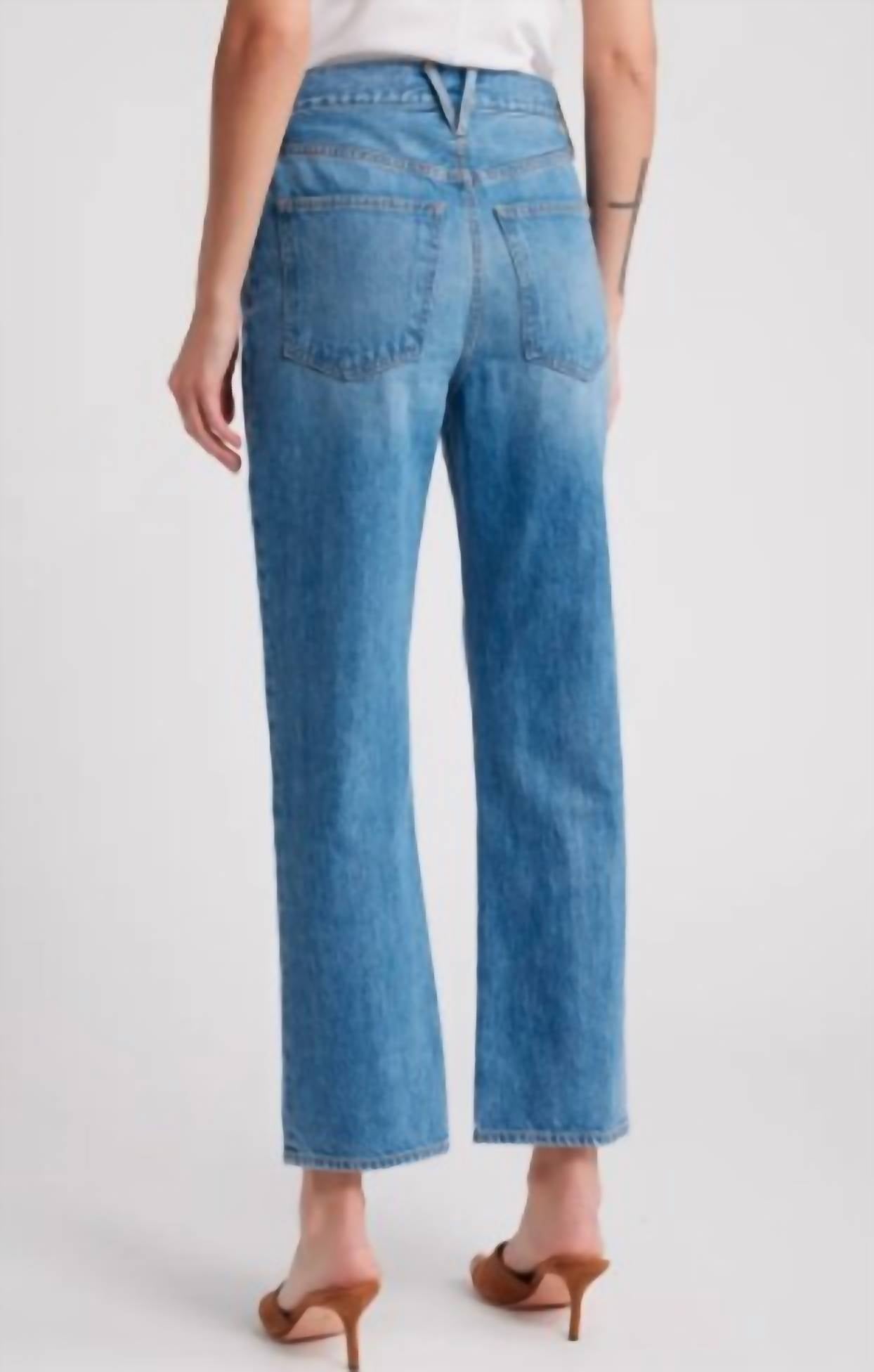 Veronica Beard - Daniela Ankle Straight Leg Jeans