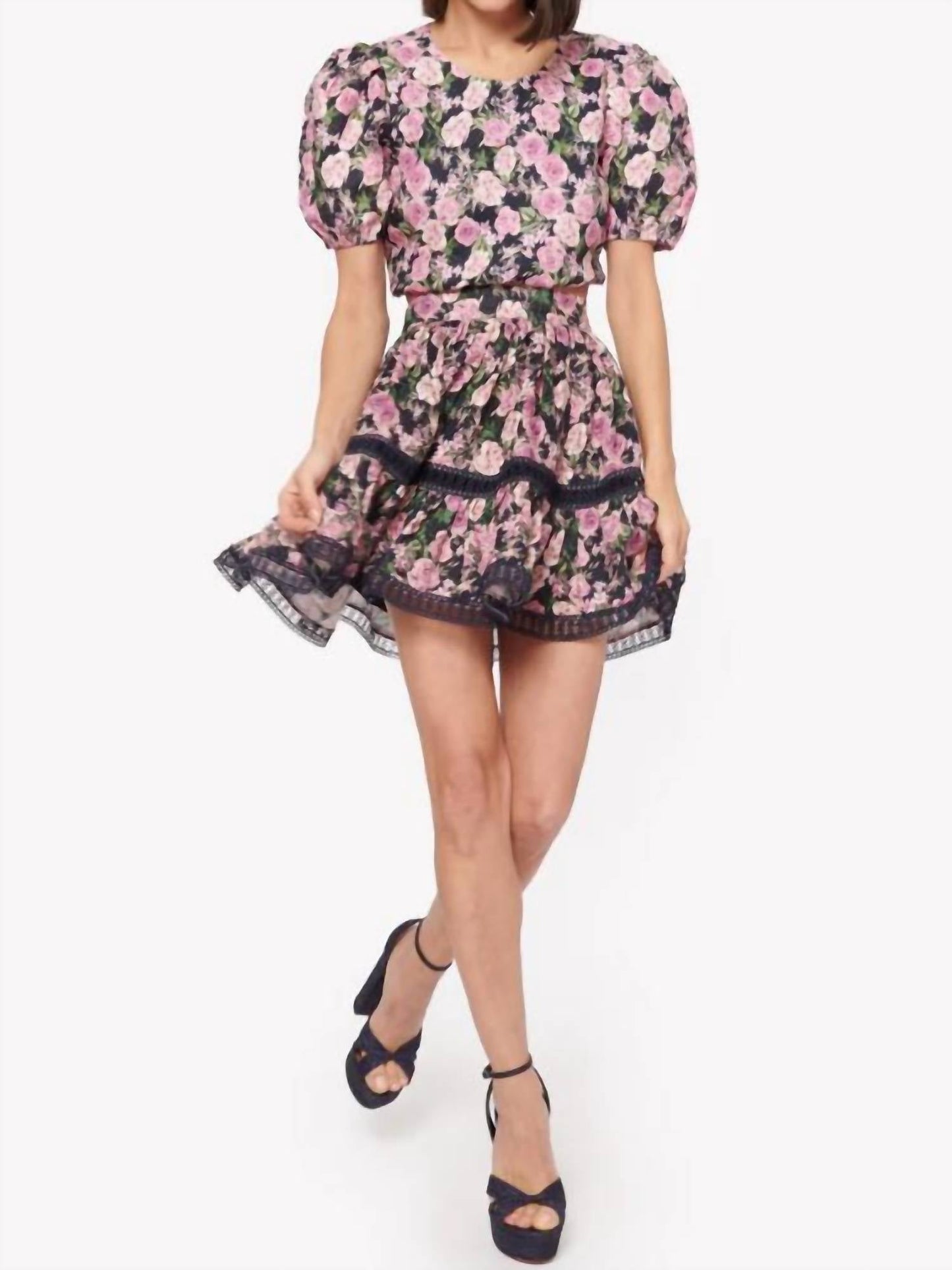 Cami Nyc - Nomiko Floral Mini Skirt