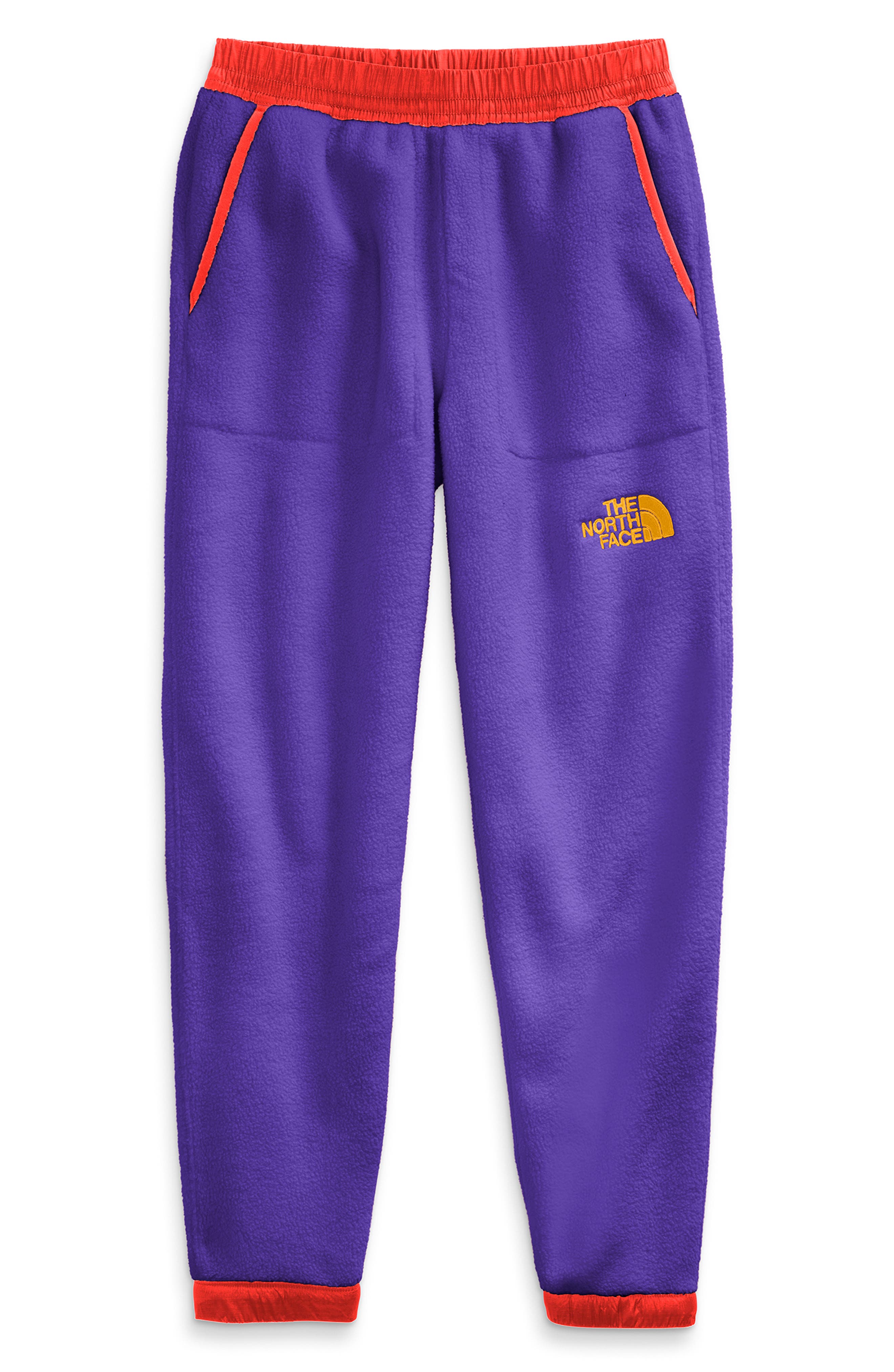 North Face Kids Colorblock Fleece Joggers - XL