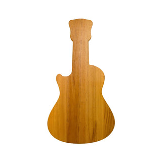 Creative Gifts International - Guitar Wood Board - 9" x 17"