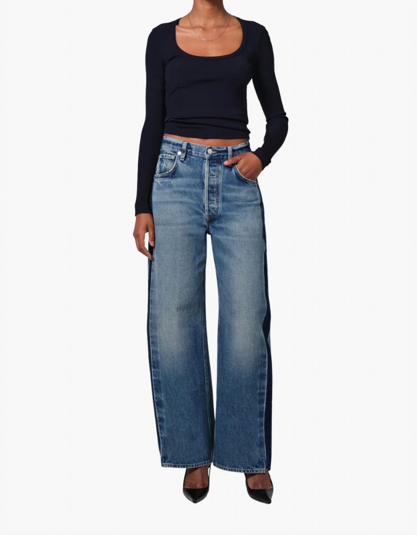 Citizens Of Humanity - Rumi Scoop Neck T-shirt