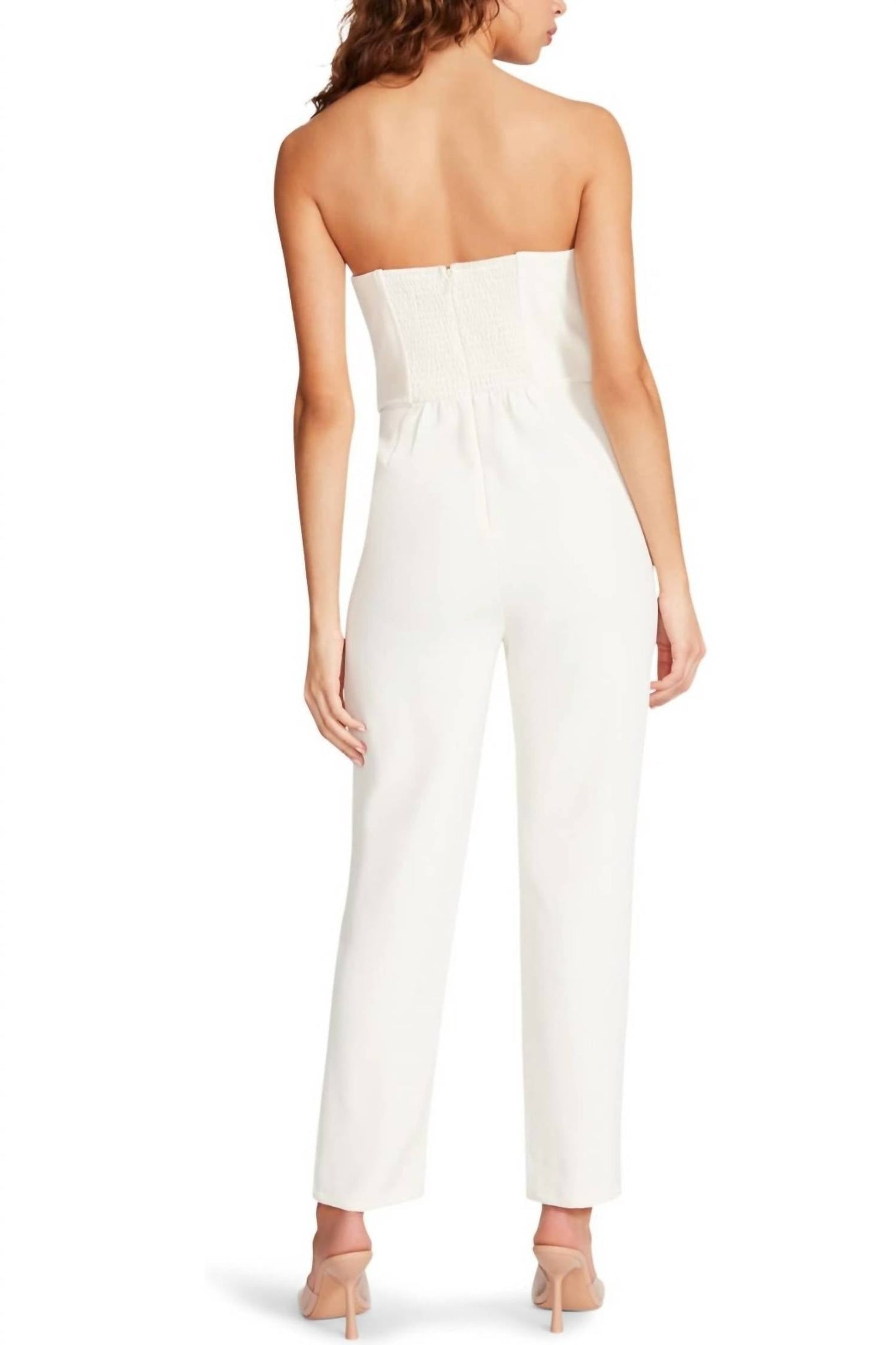 Steve Madden - STRAPLESS SASH JUMPSUIT