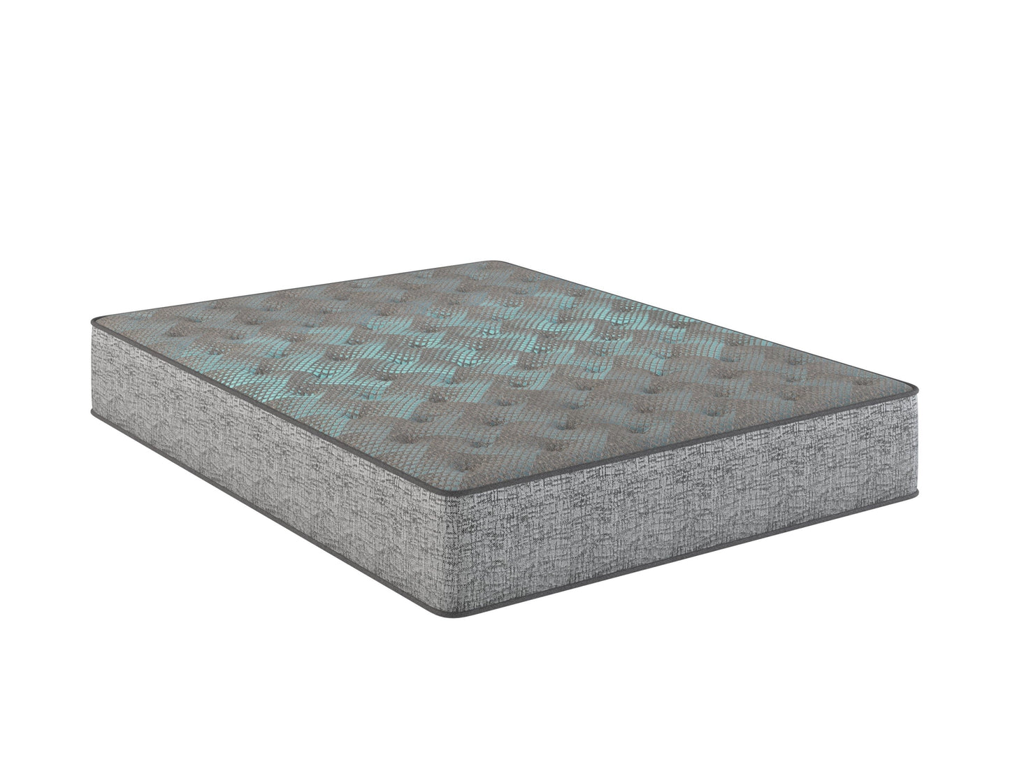Restonic comfort care 13' hybrid mattress, individual pocketed coil mattress , plush comfort