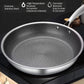 30cm Stainless Steel Hex Non Stick Induction Frying Pan