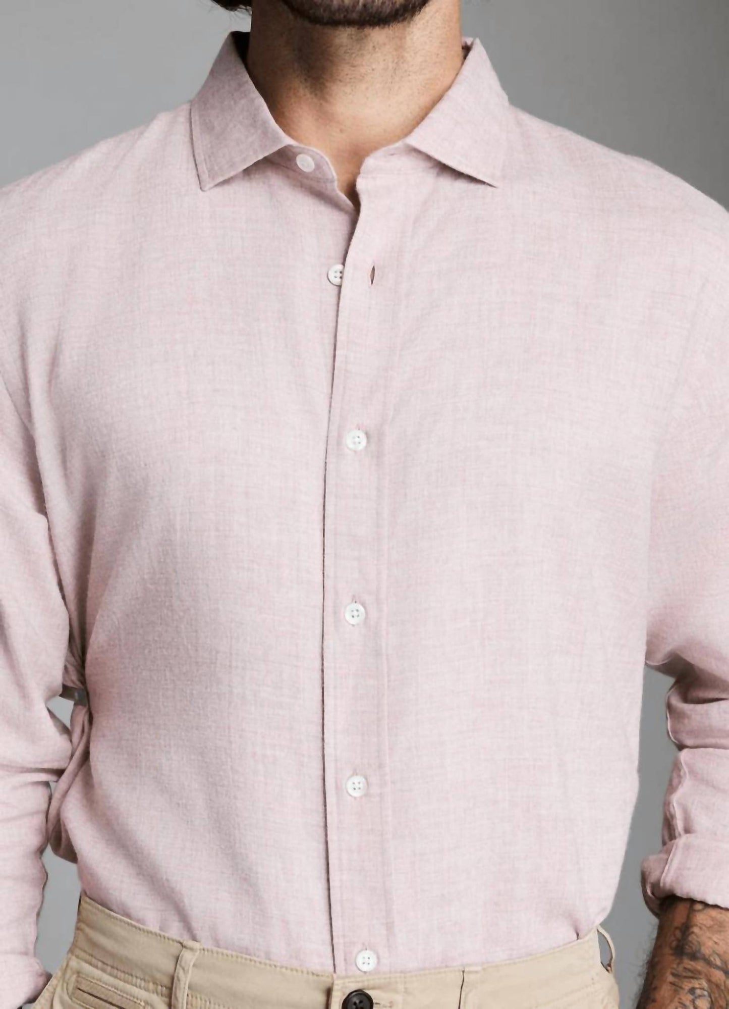 Billy Reid - Cotton Wool Cedar Shirt