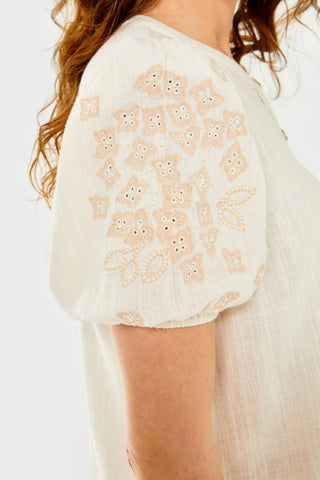 Cartolina Nantucket - Adeline Linen Top