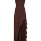 Amanda Uprichard - Eden Soft V-neck Gown