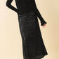 Aemi + Co - Sequins Maxi Skirt