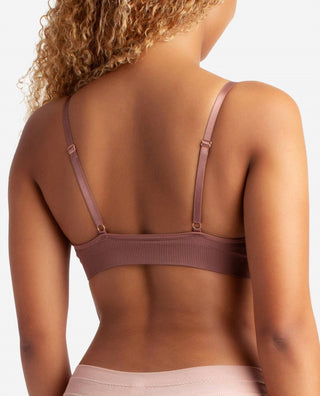 Danskin - Women's 3-pack Recycled Seamless Ribbed Bralette