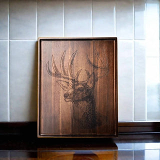 Creative Gifts International - Deer Hunting Wood Board