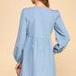Tcec - Tied to You Bow Detail Dress