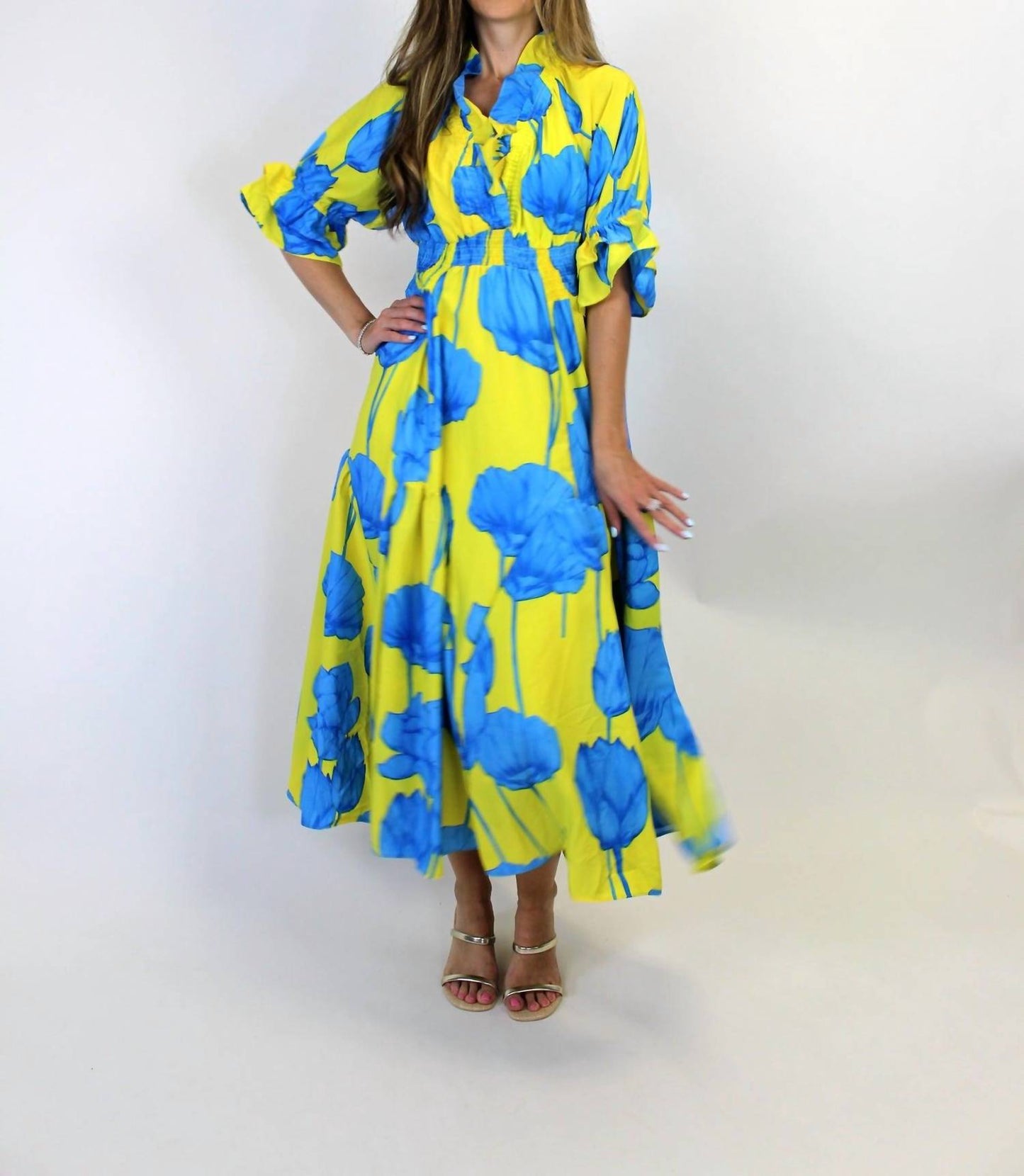 Umgee - Floral Maxi Dress