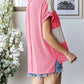 7Th Ray - Contrast Short Sleeve Top