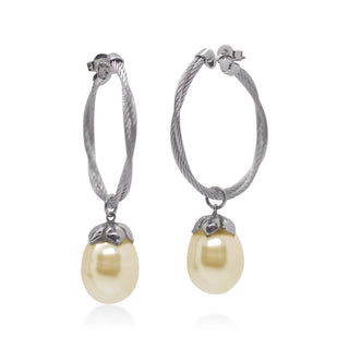Alor - South Sea Pearl Hoop Earring