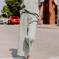 Aapparella - Textured T-shirt And Pant Set