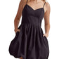 Entro - Marisa Spaghetti Strap Bubble Mini Dress