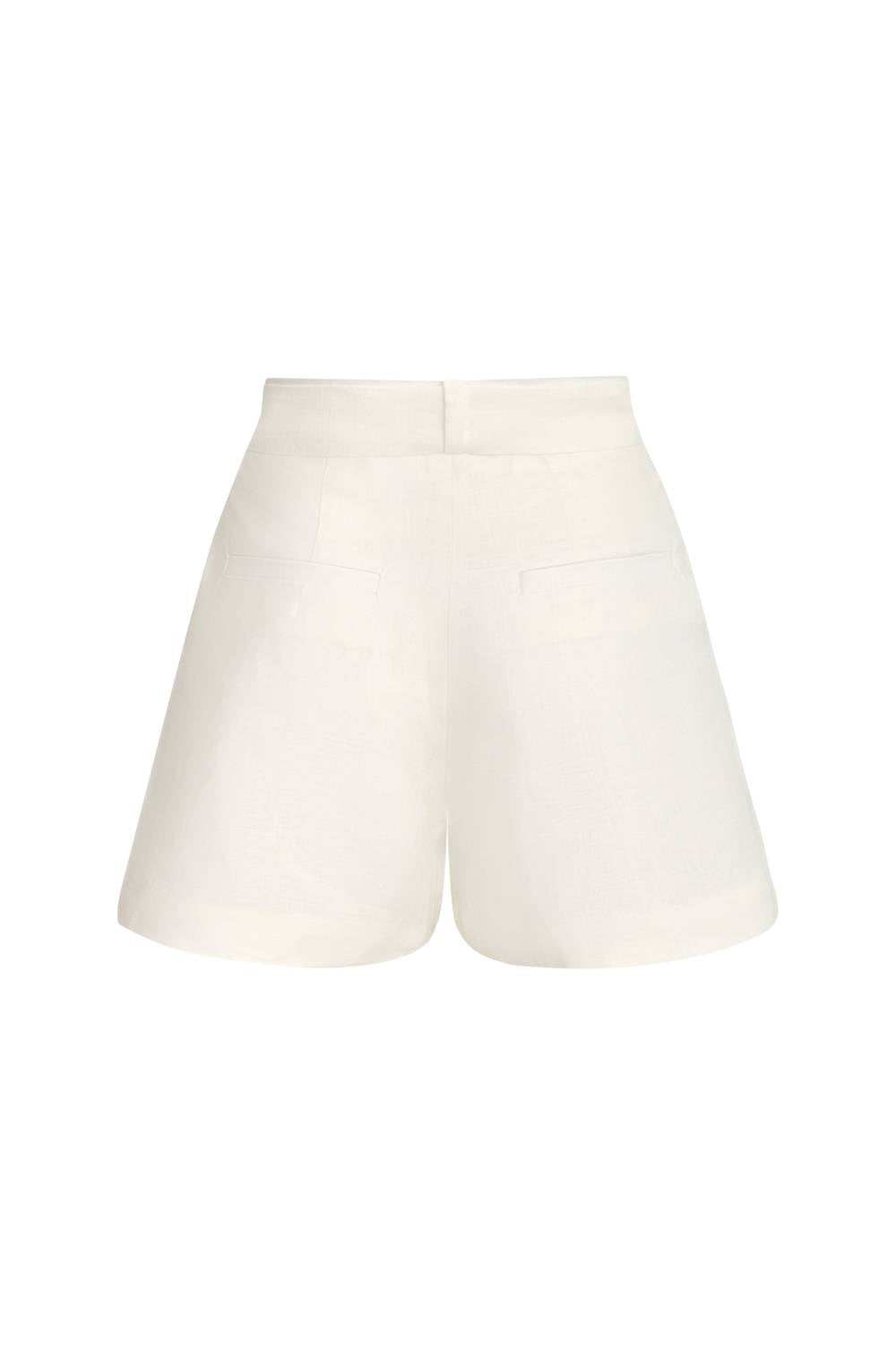 Andres Otalora - Women's Encantamiento Belted Linen Shorts