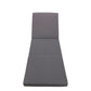 Gray Broadway Ian Chaise Lounge Cushion (Triple Folds)