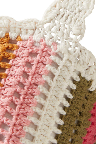 Minkpink - LITO STRIPE CROCHET TOP