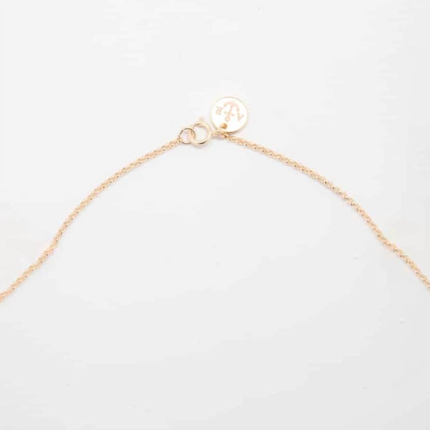 Admiral Row - Women's Pavé Crescent Moon Necklace