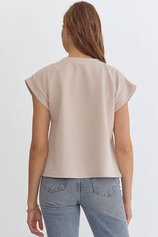 Entro - Textured Top