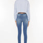 Kancan - Gemma Mid Rise Ankle Skinny Jean