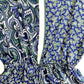 Michael Kors - Women's Paisley Print Satin Dropped Shoulder Blouse