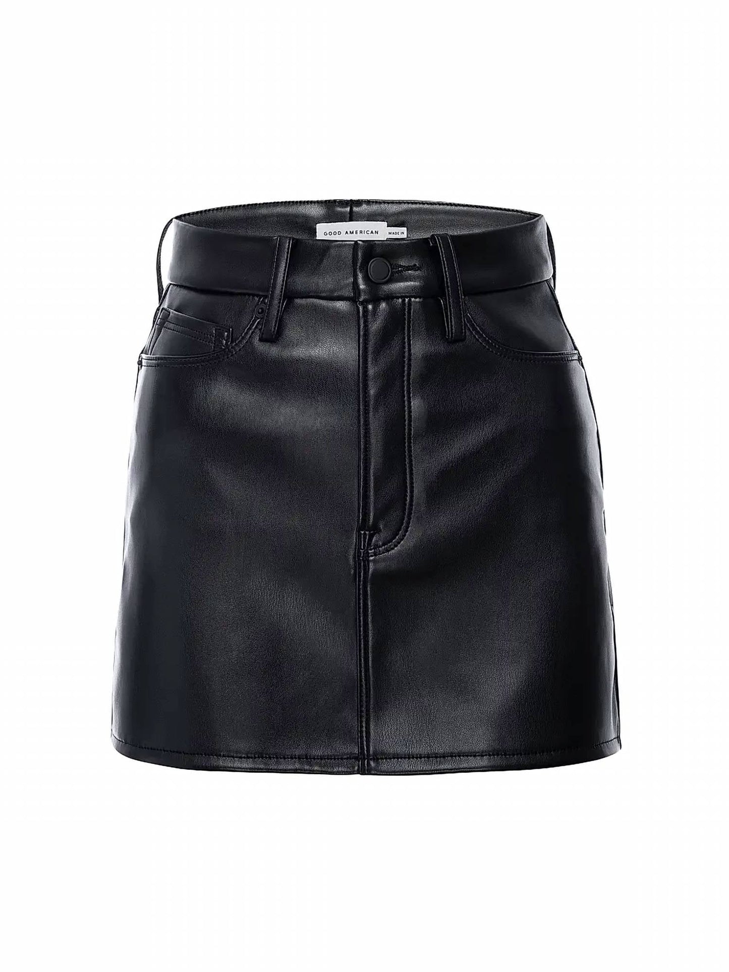 Good American - Better Than Leather Miniskirt