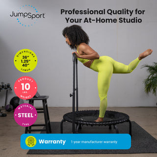 JumpSport Handle Bar Accessory for 39" Straight/Arched Leg Fitness Trampolines