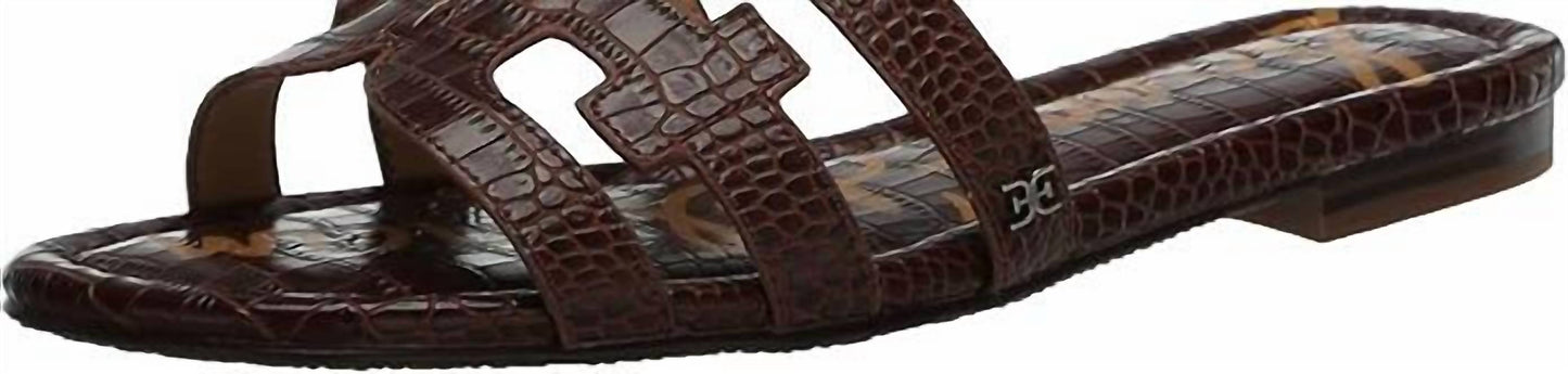 Sam Edelman - Women's Bay Rounded Open Toe Slip On Strap Slides Sandals